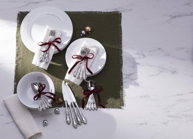Oneida Louisiana 4-Piece Fine Dinner Forks Stainless Steel Silverware Set, 18/8 Stainless Steel Fork Set, Service For 4, Dishwasher Safe, Mirror Finish, Utensils, Flatware,Tableware (Silver, 4 Piece) - Image 4